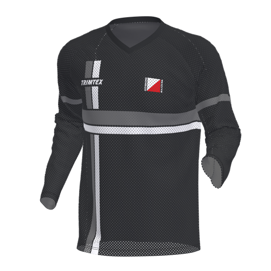 Basic Mesh O-Shirt LS Men