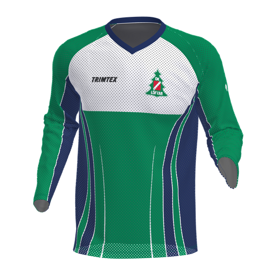Basic Mesh O-Shirt LS Men